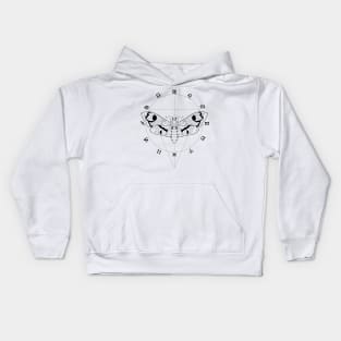 Deaths Head Zodiac Kids Hoodie